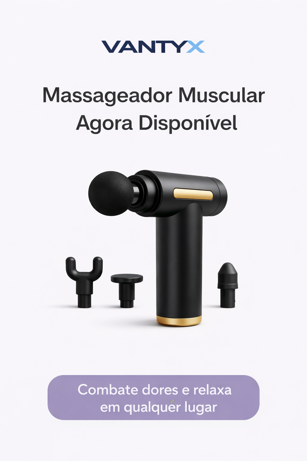 Vantyx Pulse™ – Massageador Muscular