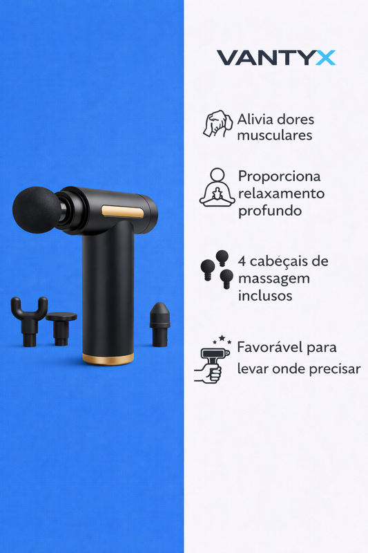 Vantyx Pulse™ – Massageador Muscular